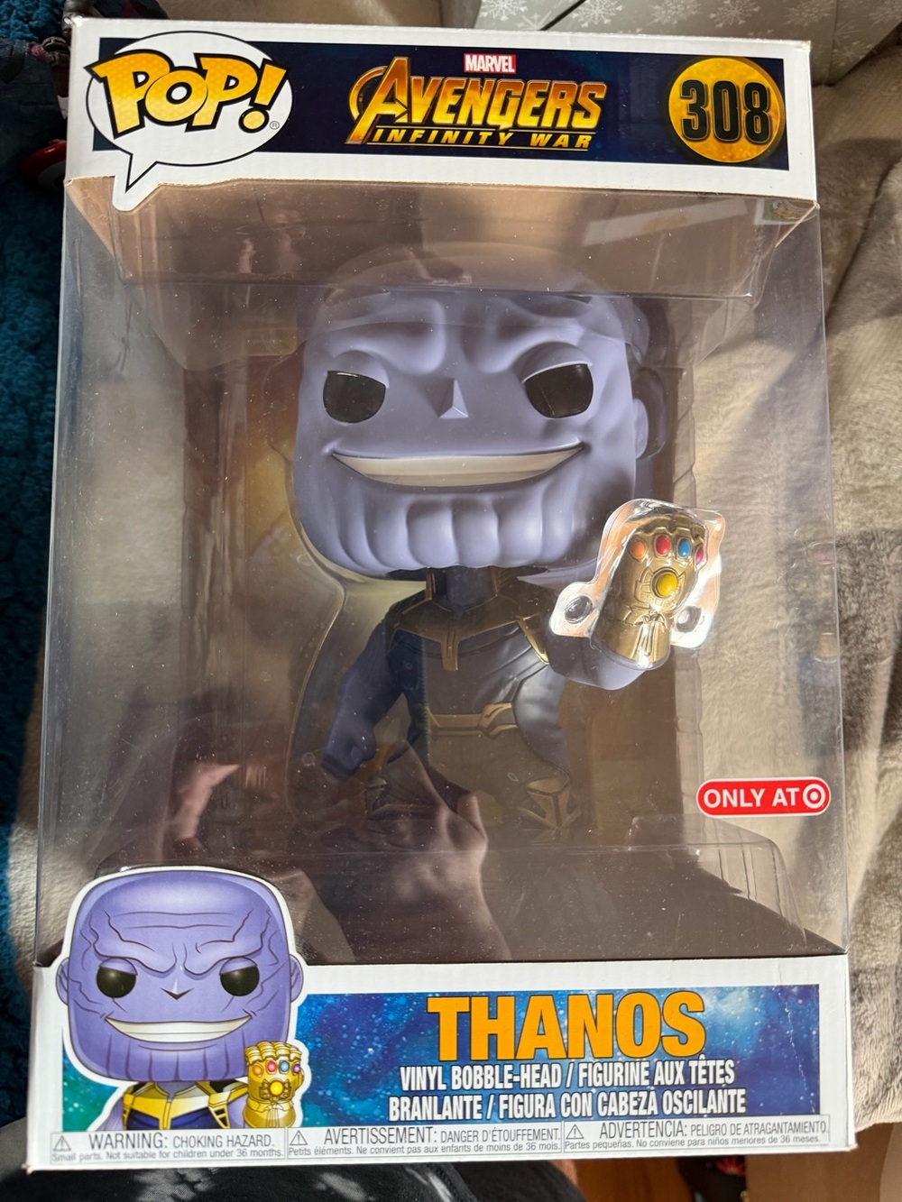 Marvel Thanos Funko Pop! - Purple, Gold, Black